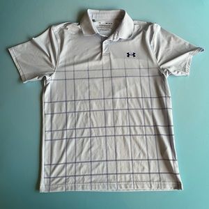 Under Armour Performance Graphic Polo (M, Bauhaus Blue)